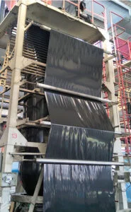 blow machine of black mulching film